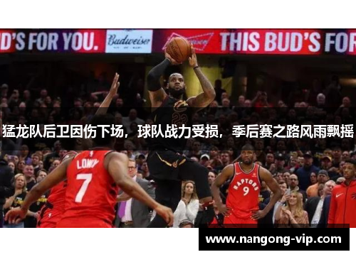 猛龙队后卫因伤下场，球队战力受损，季后赛之路风雨飘摇